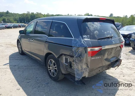 2012 Honda Odyssey Ex-L из США, поврежденный, VIN 5FNRL5H61CB062940